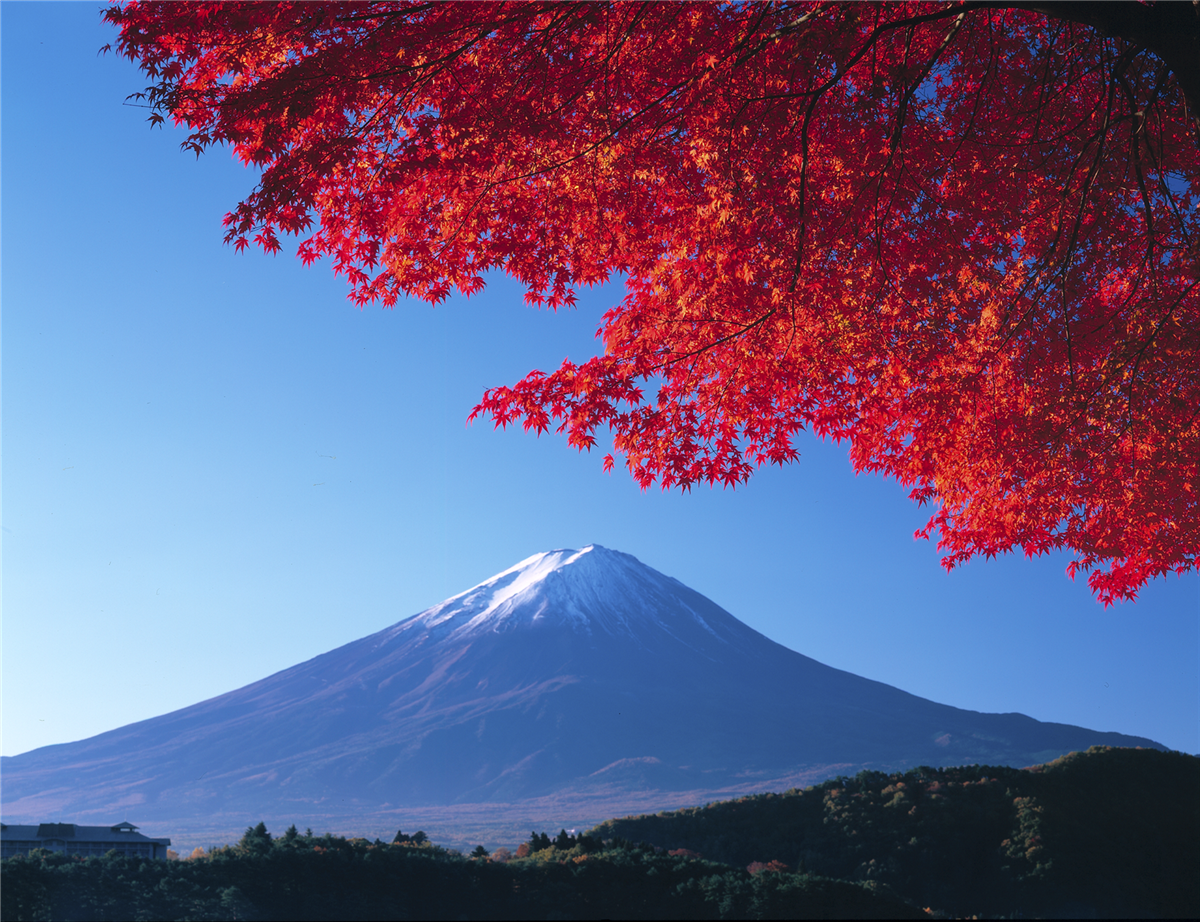 Blick zum Fuji