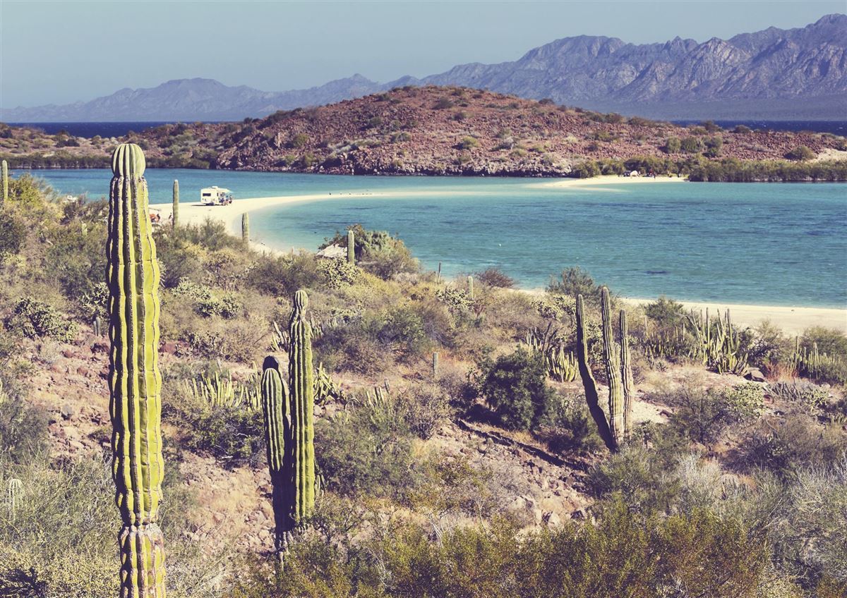Landschaftsbild im Süden der Baja