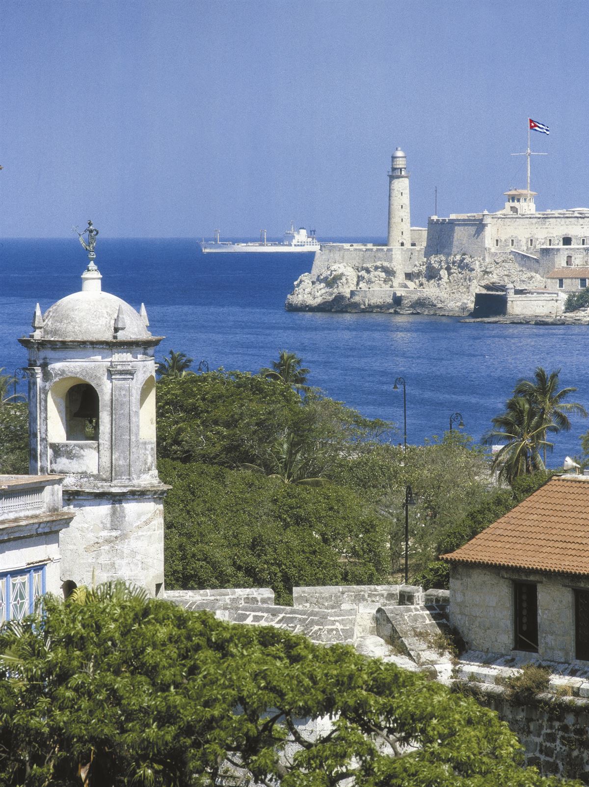 Blick auf Santiago de Cuba