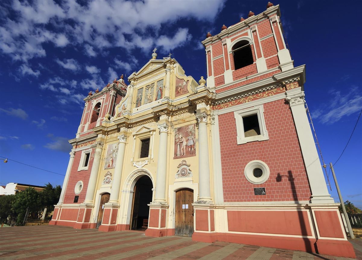 El Calvario Kirche im Zentrum von León