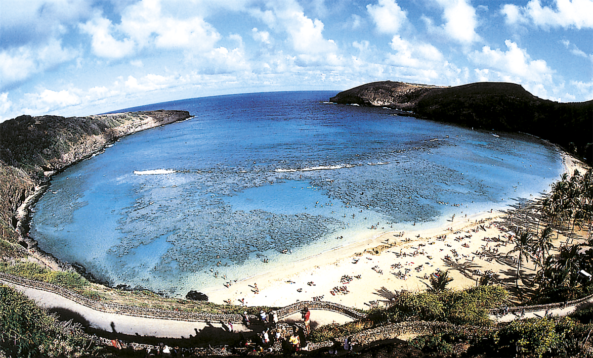 Hanauma Bay, ein überfluteter Krater und gutes Schnorchelrevier