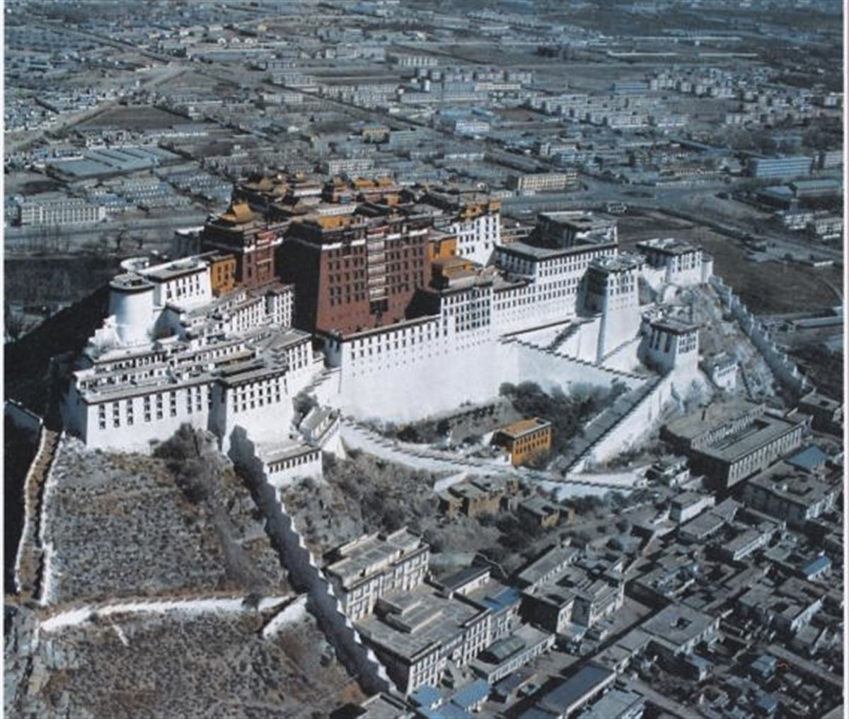 Blick auf den Potala, Lhasa