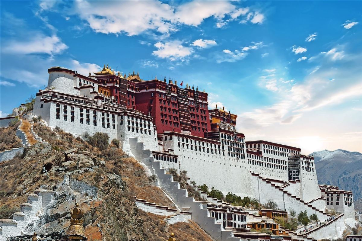 Potala-Palast in Lhasa (Tibet)