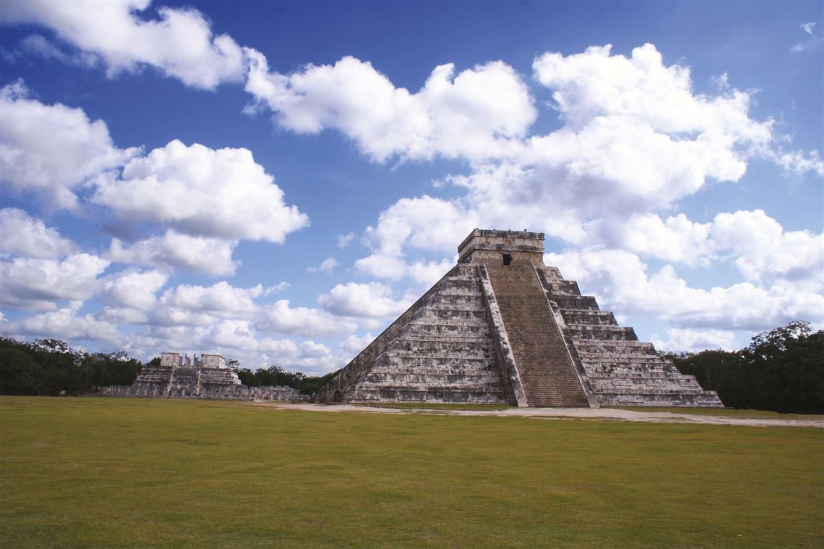 Blick auf Chichen Itza