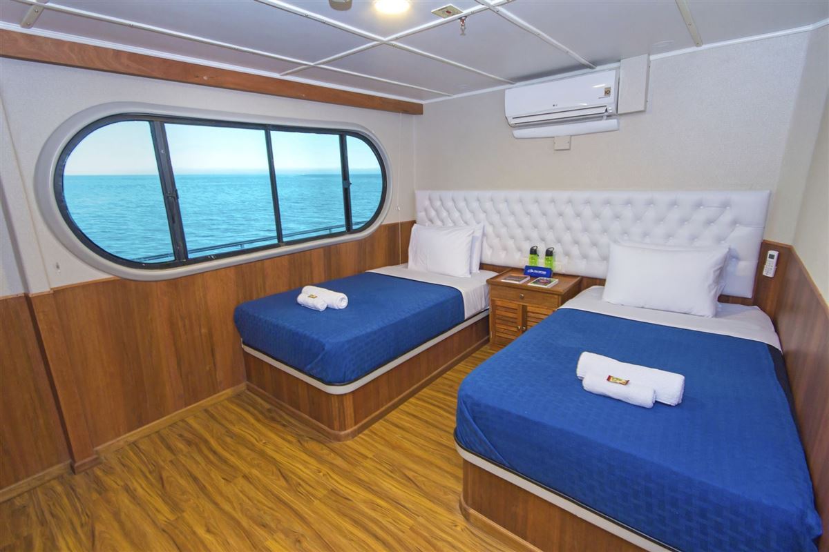 Zweibett Oberdeckkabine Tip Top II