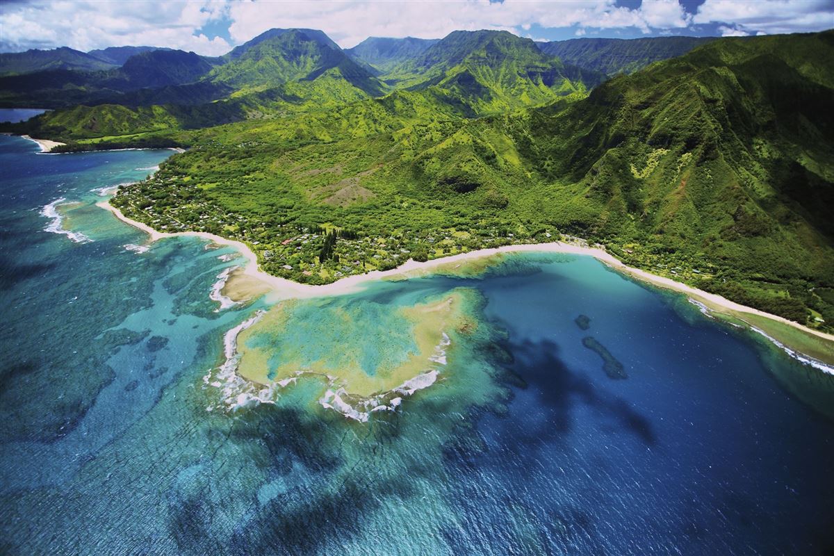 Tunnels Beach auf Kauai