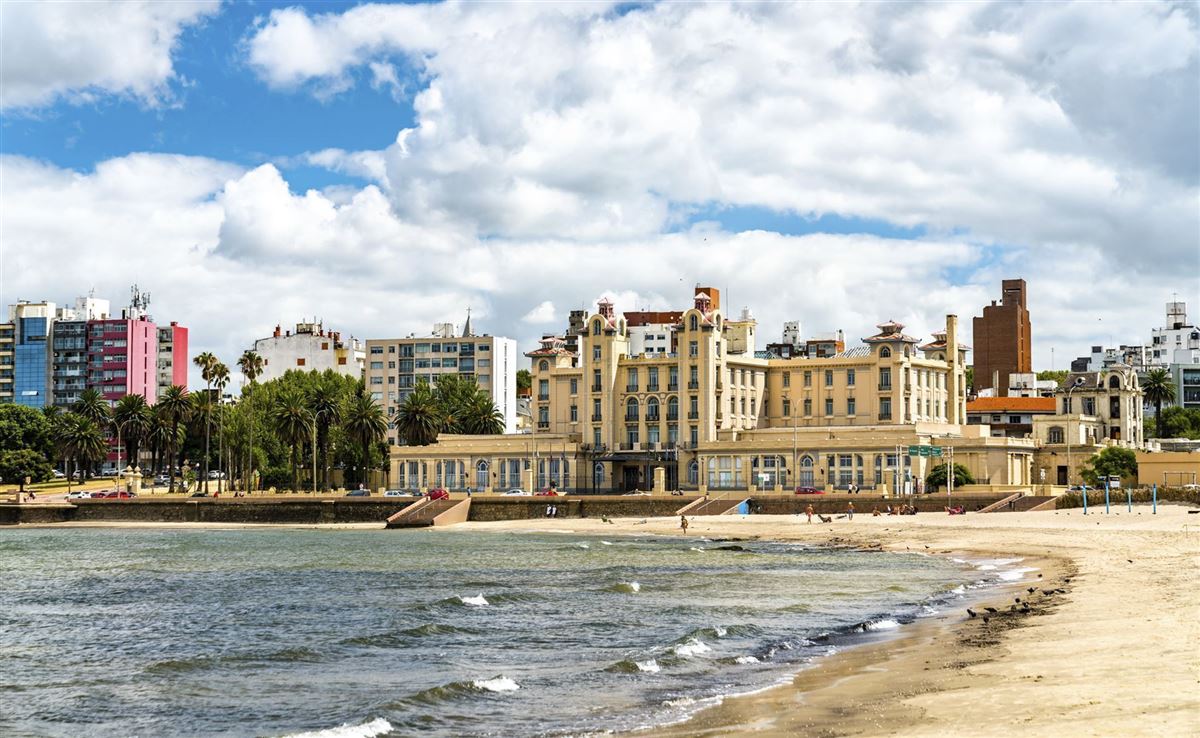 Mercosur Palace in Montevideo, Uruguay