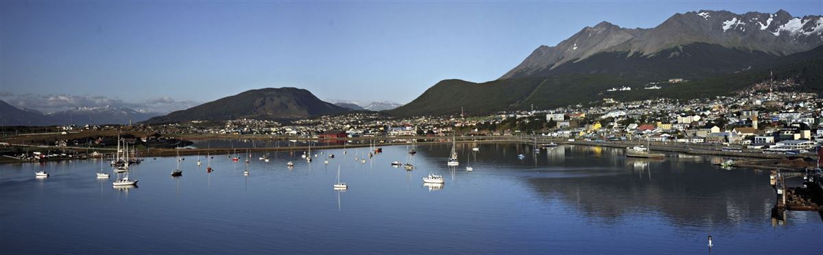 Blick auf Ushuaia