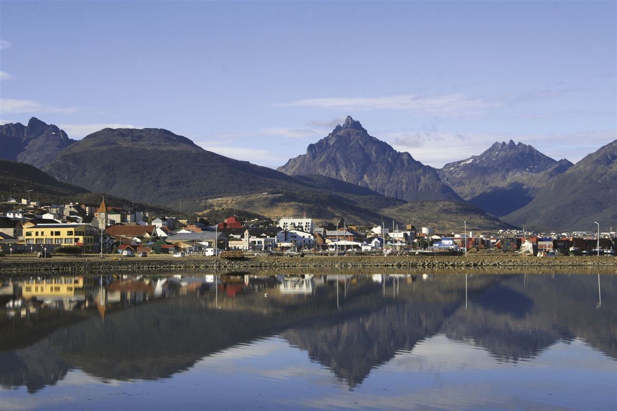 Blick auf Ushuaia