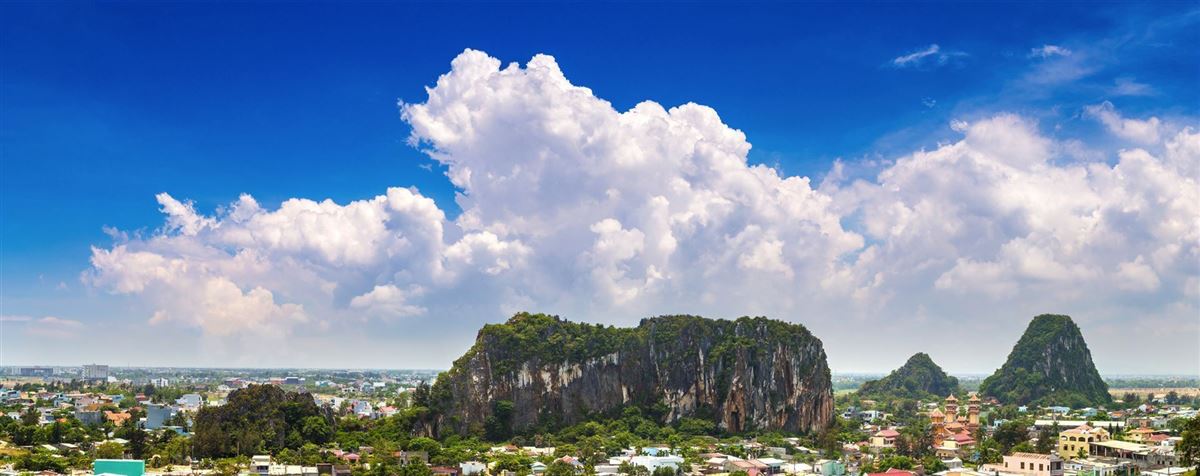 Marmorberge in Danang