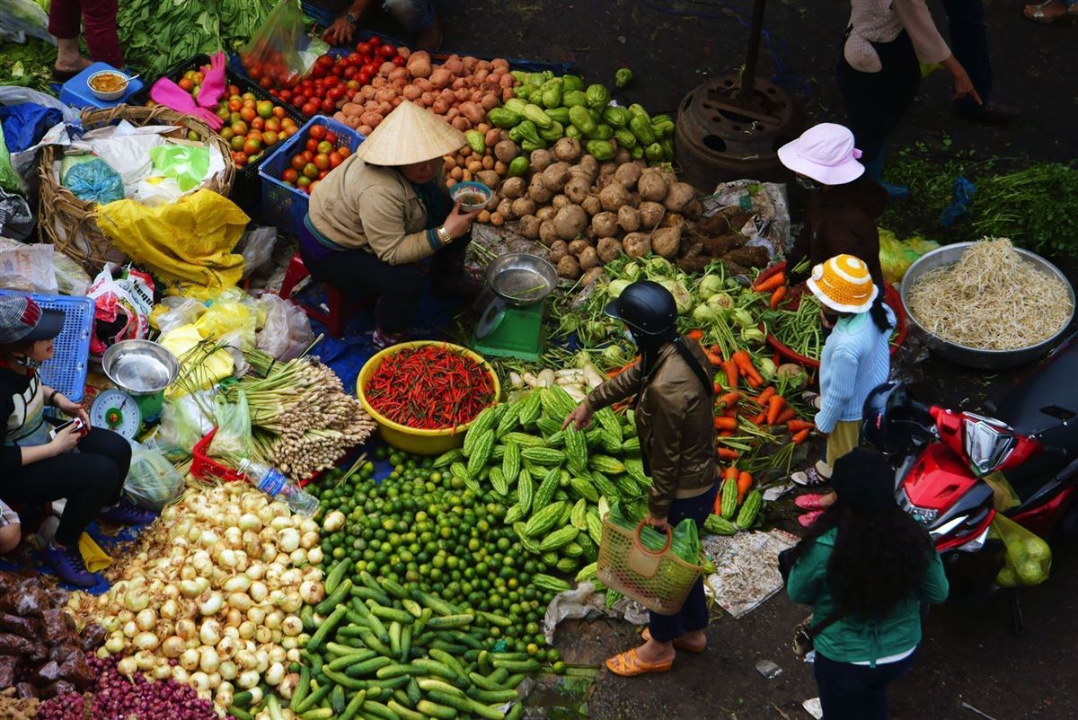 Dong-Ba-Markt in der Altstadt von Hue