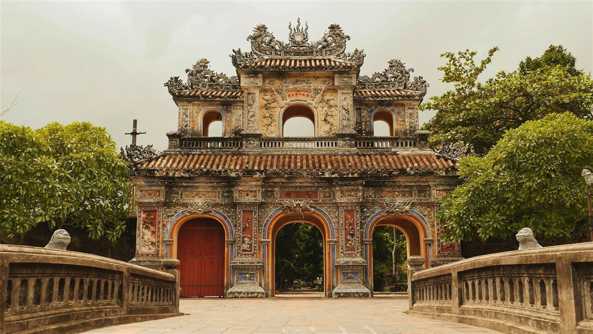 Kaiserlicher Königspalast der Nguyen-Dynastie in Hue