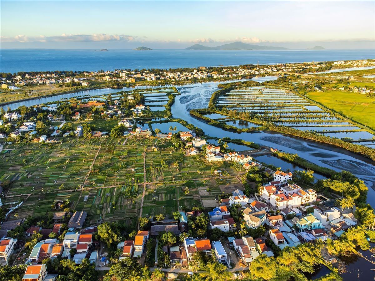 Dorf Tra Que nahe der alten Stadt Hoi An