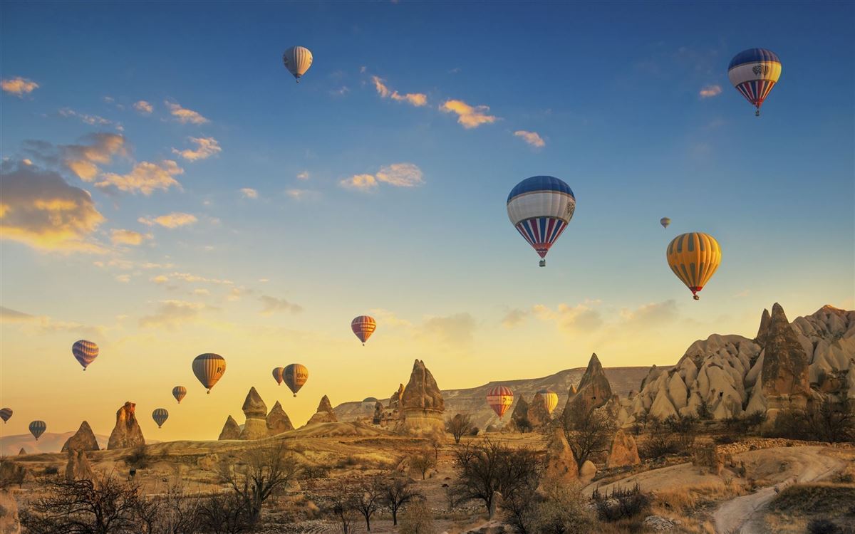 Ballonfahren über Kappadokien