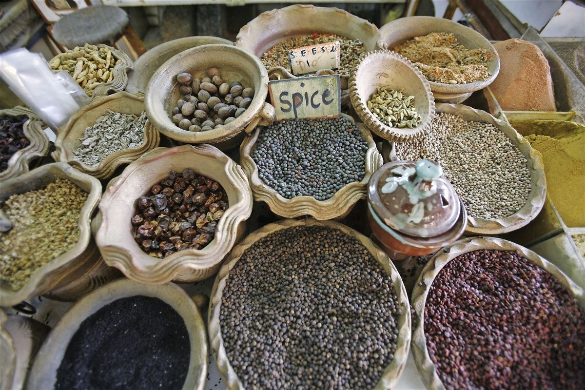 Gewürze auf dem Souq