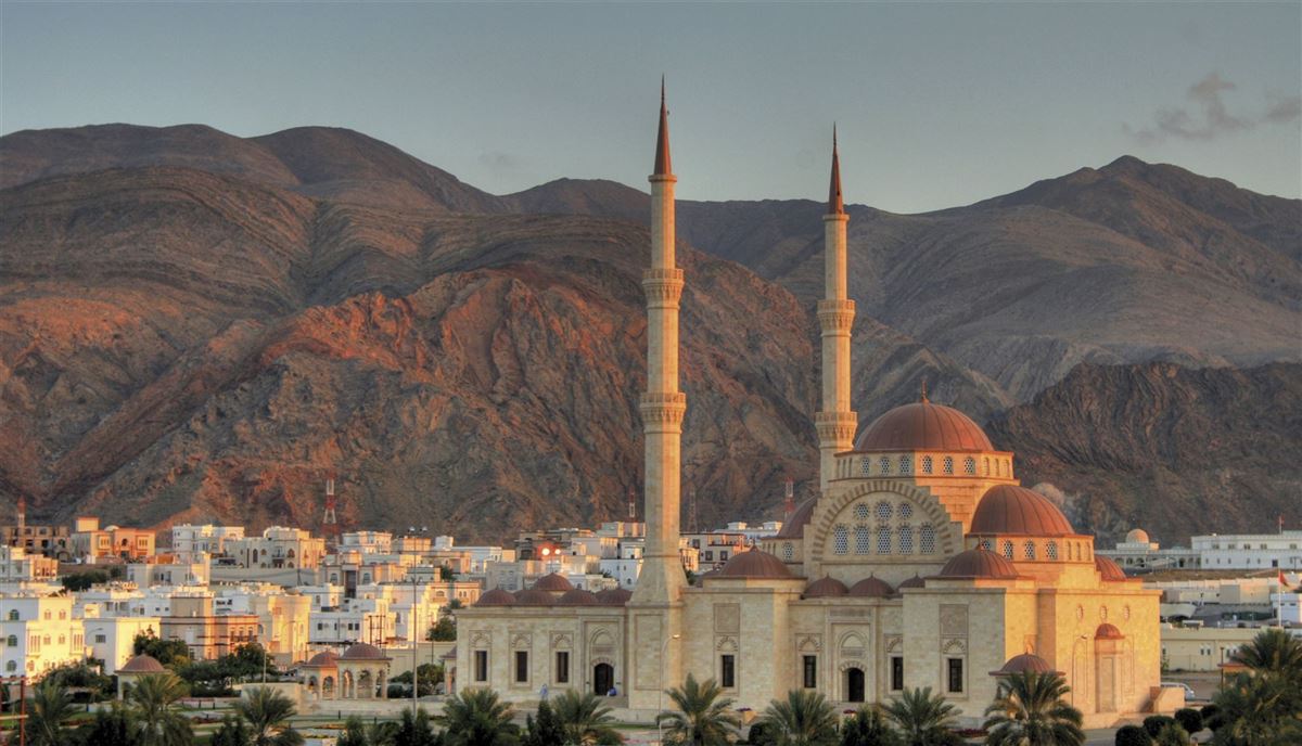 Die Große Moschee in Muscat