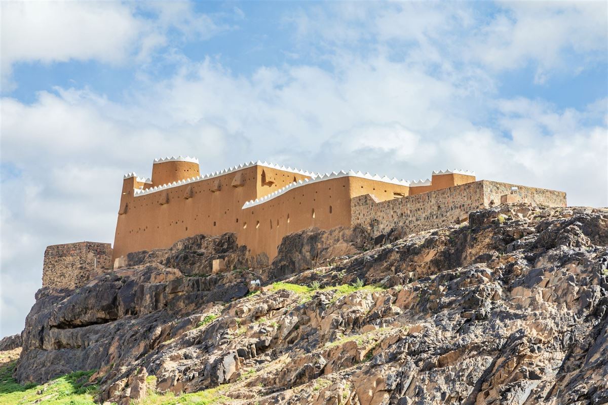 Arabische Aarif-Festung in Hail