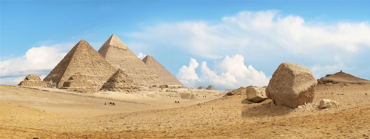 Die Pyramiden von Gizeh
