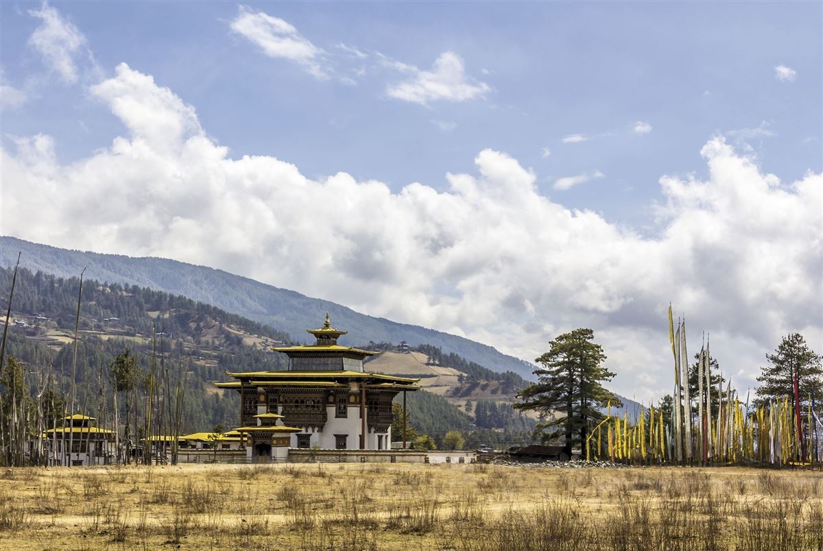 Buddhistischer Tempel in Bumthang