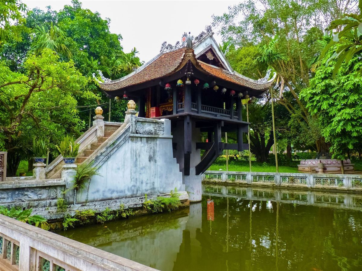 Einsäulenpagode in Hanoi