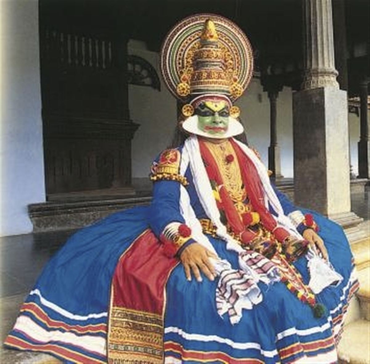 Kathakali-Tänzer, Cochin/Kerala