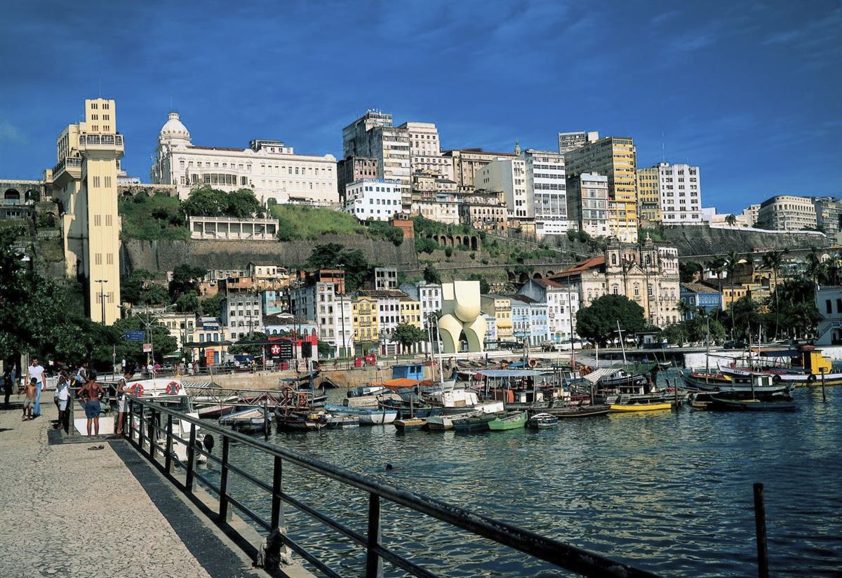 Der Hafen von Salvador de Bahia
