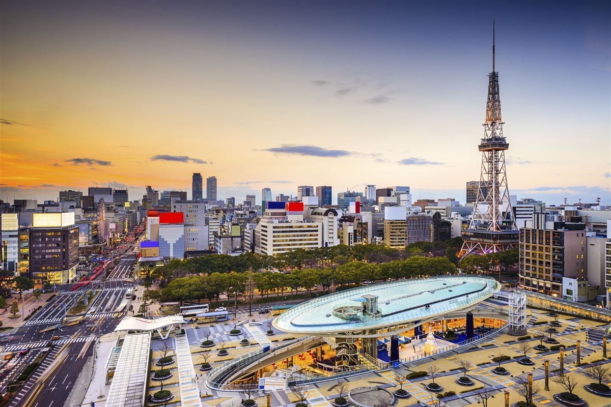 Blick auf Tokyo