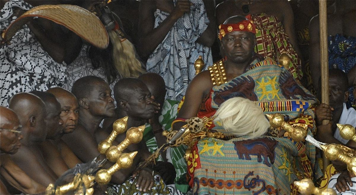 Akwasidae Festlichkeiten in Kumasi/Ghana