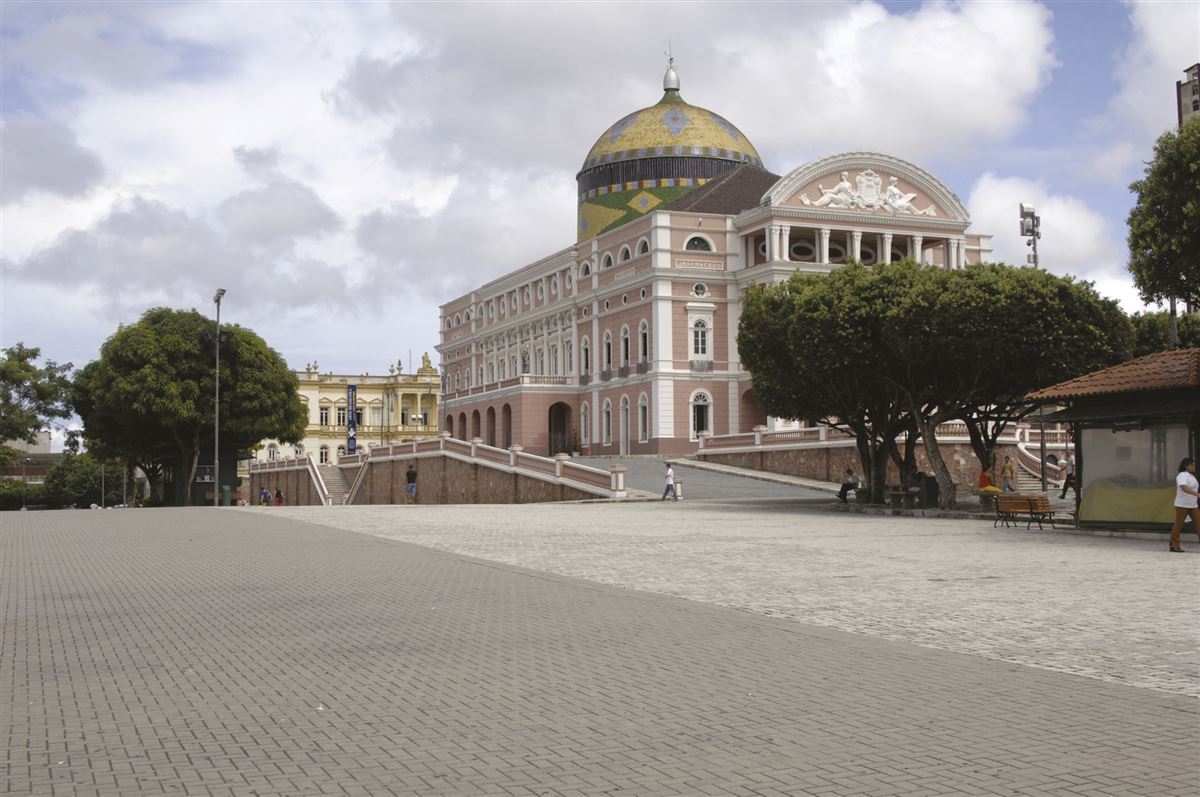 Das Opernhaus in Manaus