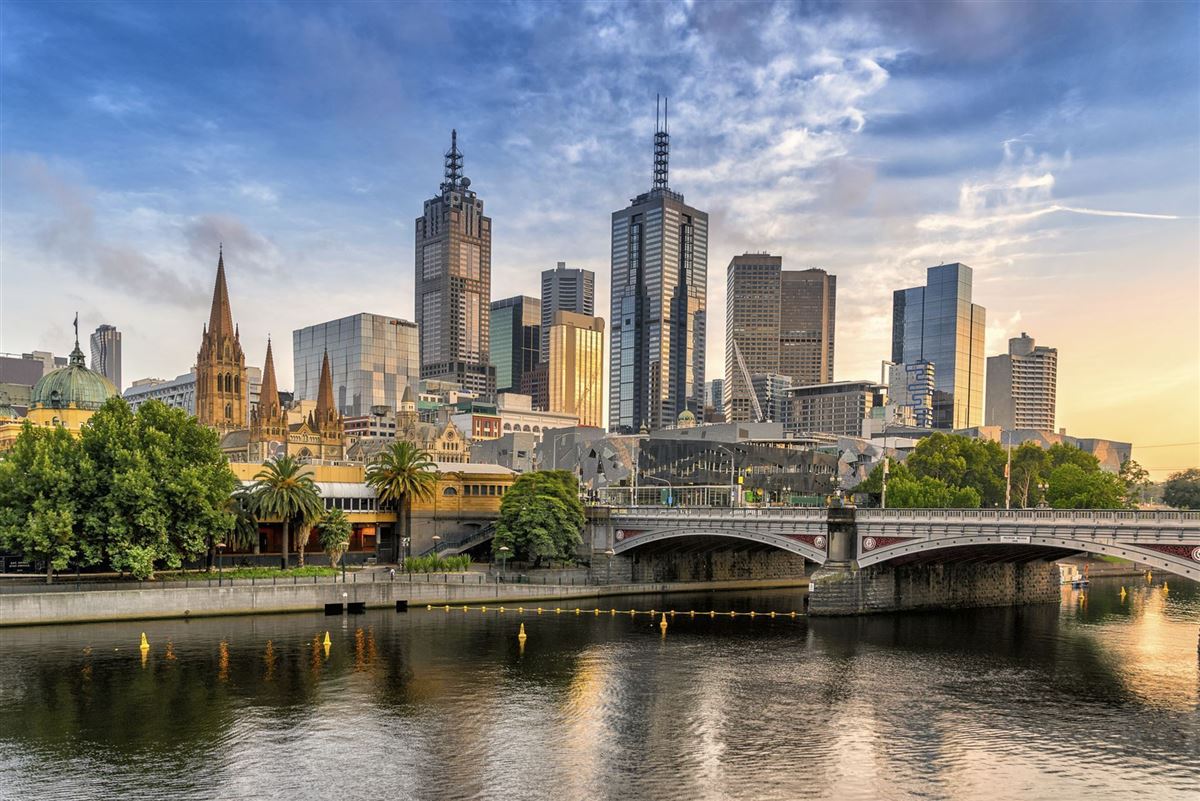 Stadtpanorama Melbourne