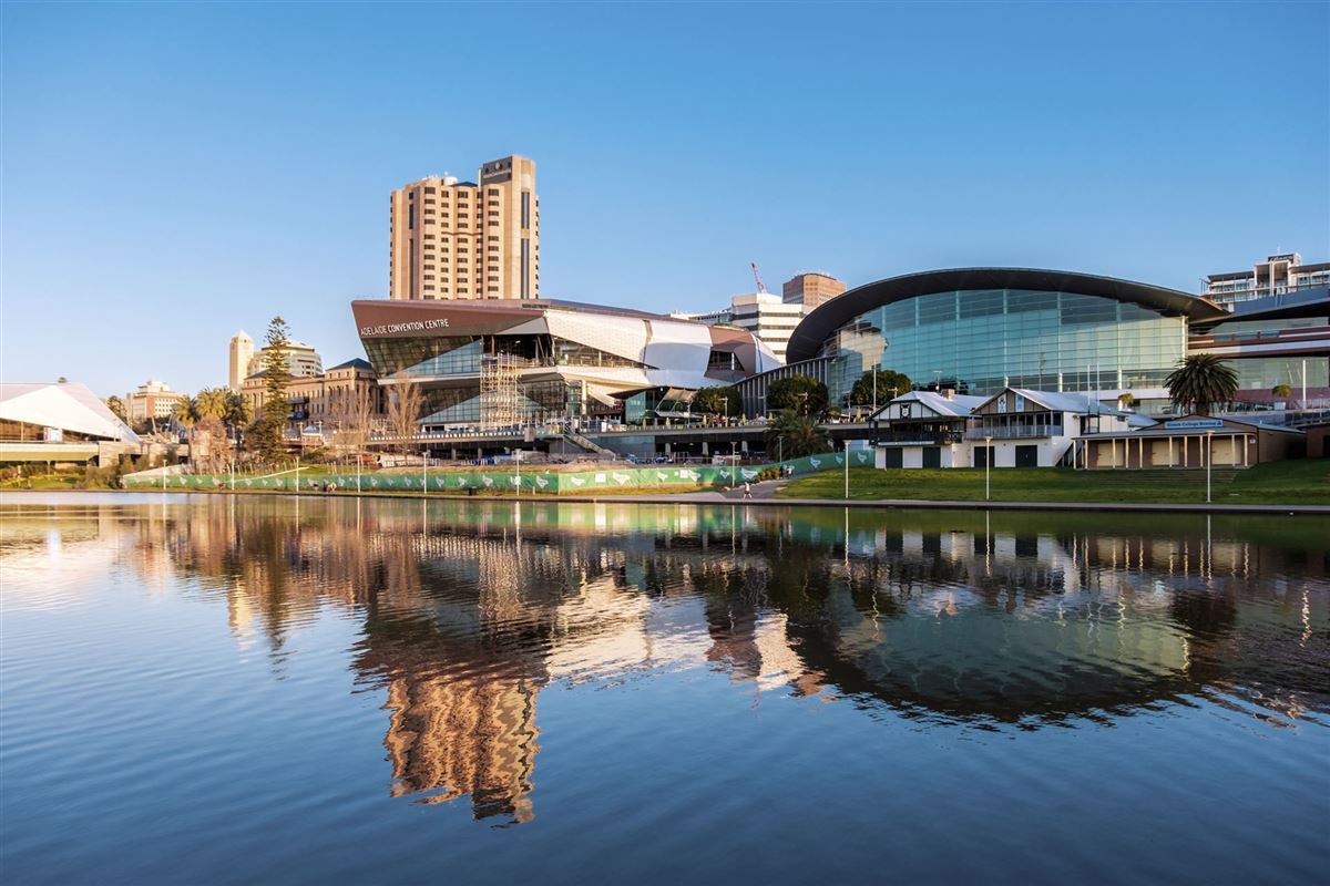Adelaide, die Hauptstadt von South Australia