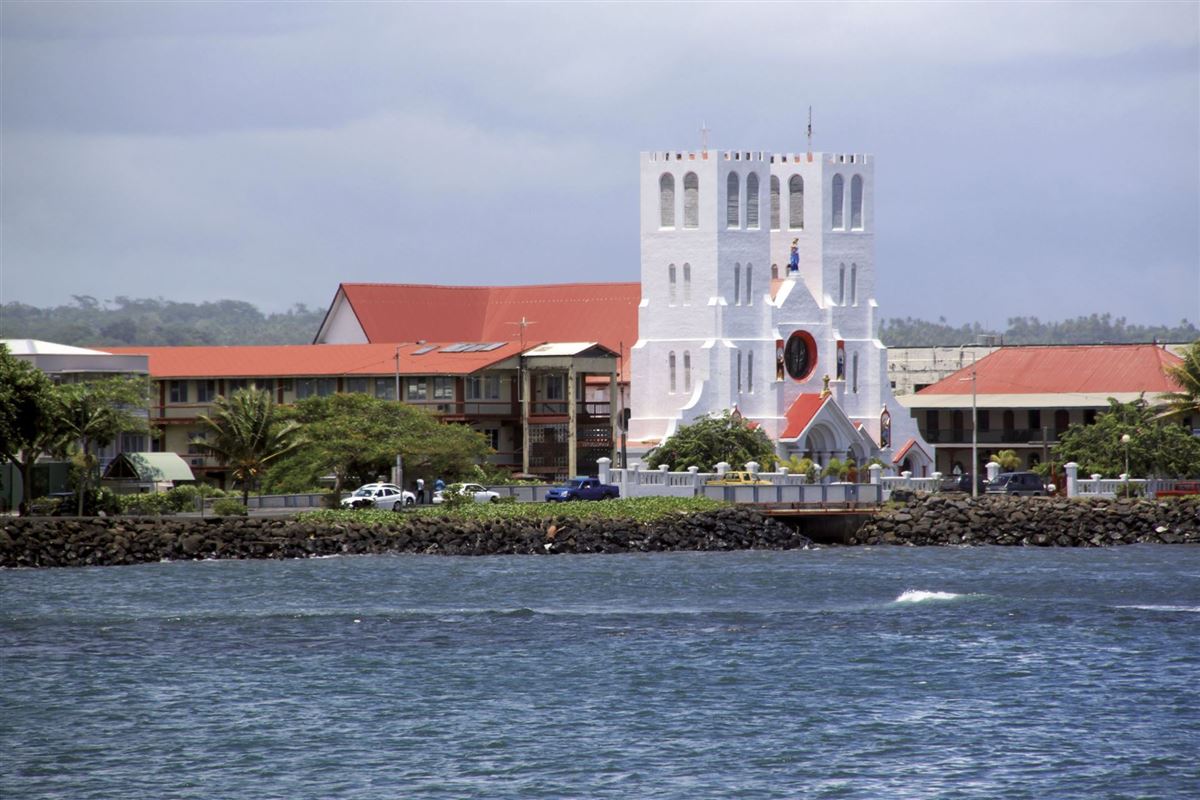 Kirche in Apia, Samoa