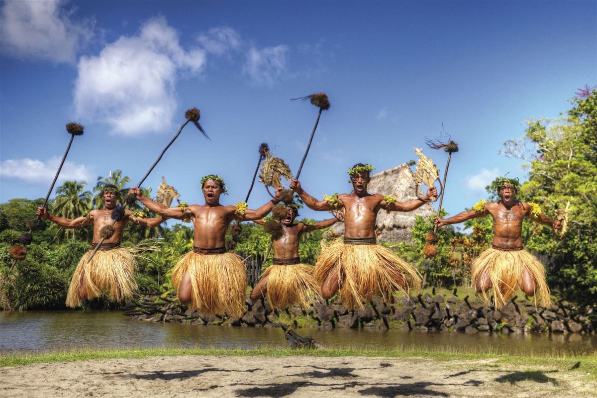Fijianischer Kriegstanz
