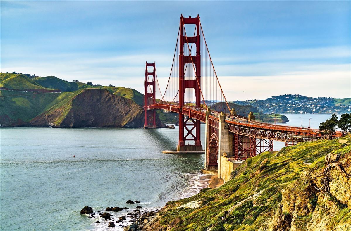 Golden Gate Bridge in San Francisco