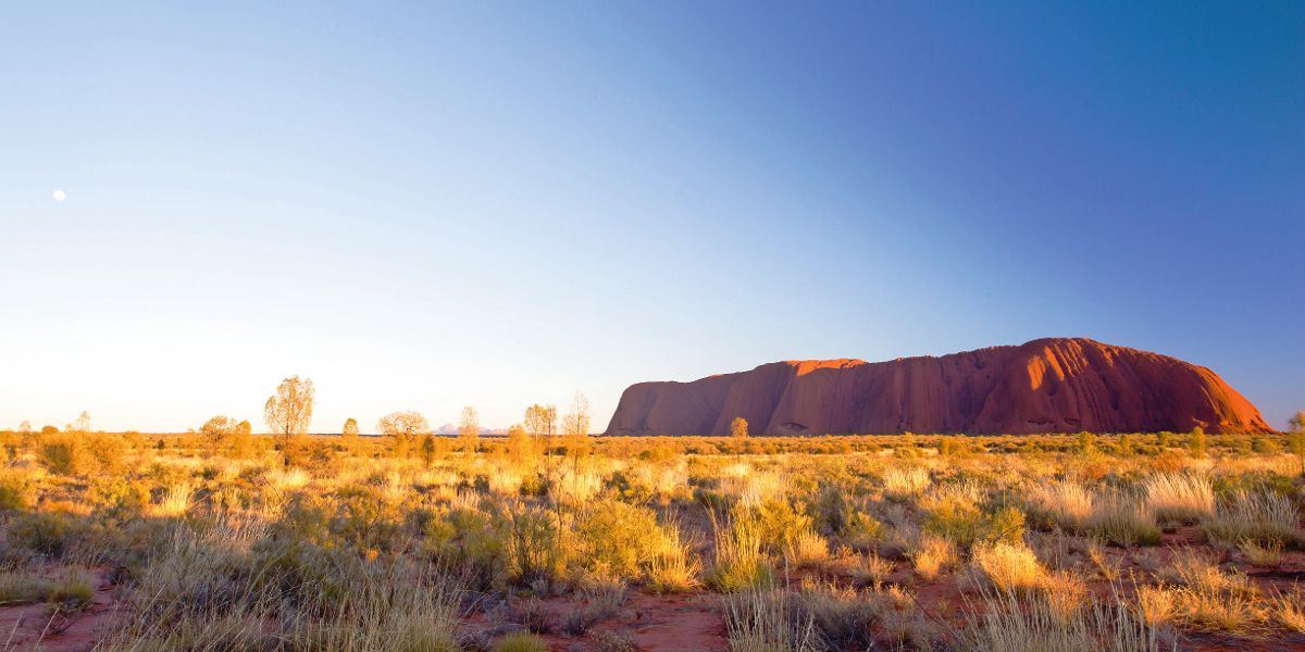 Uluru bei Sonnenaufgang