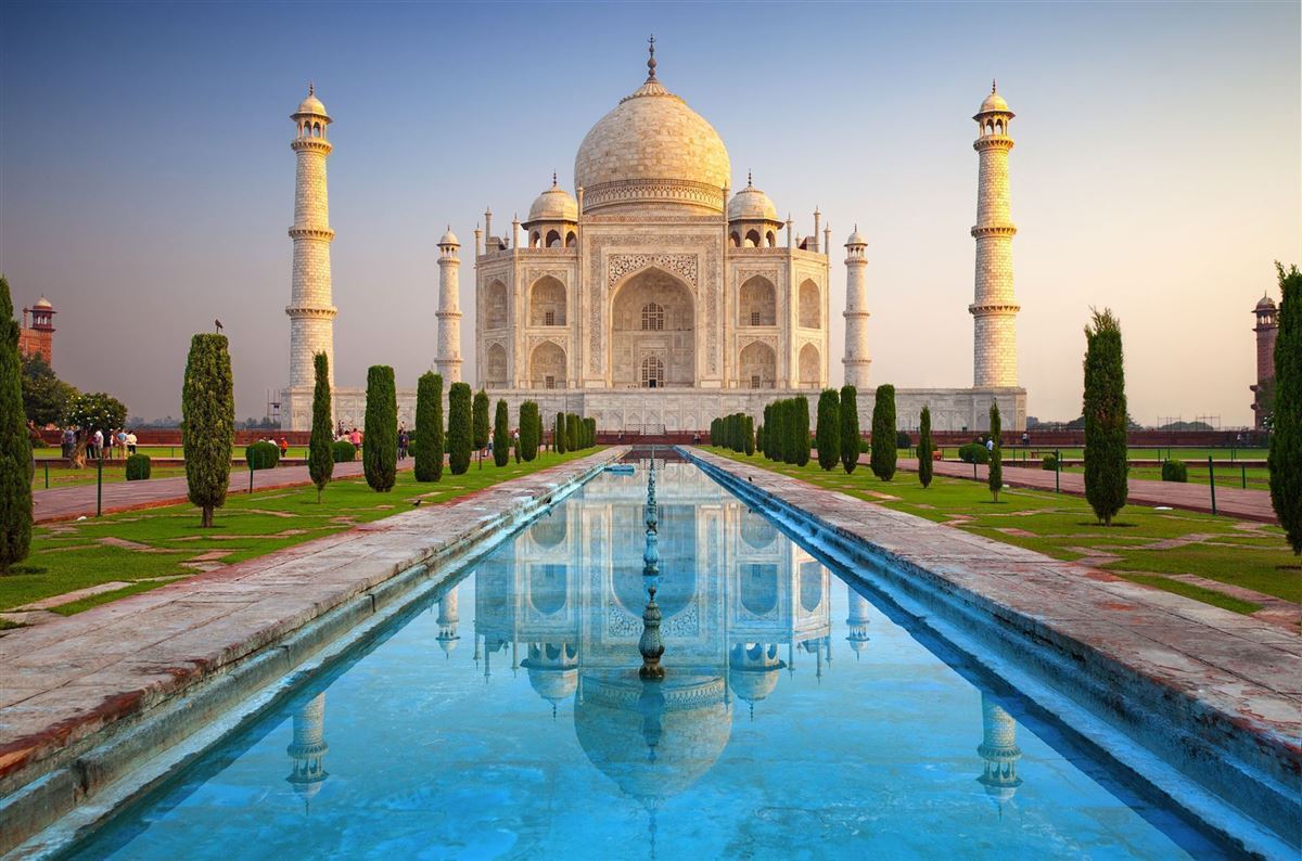 Taj Mahal in Agra, Indien