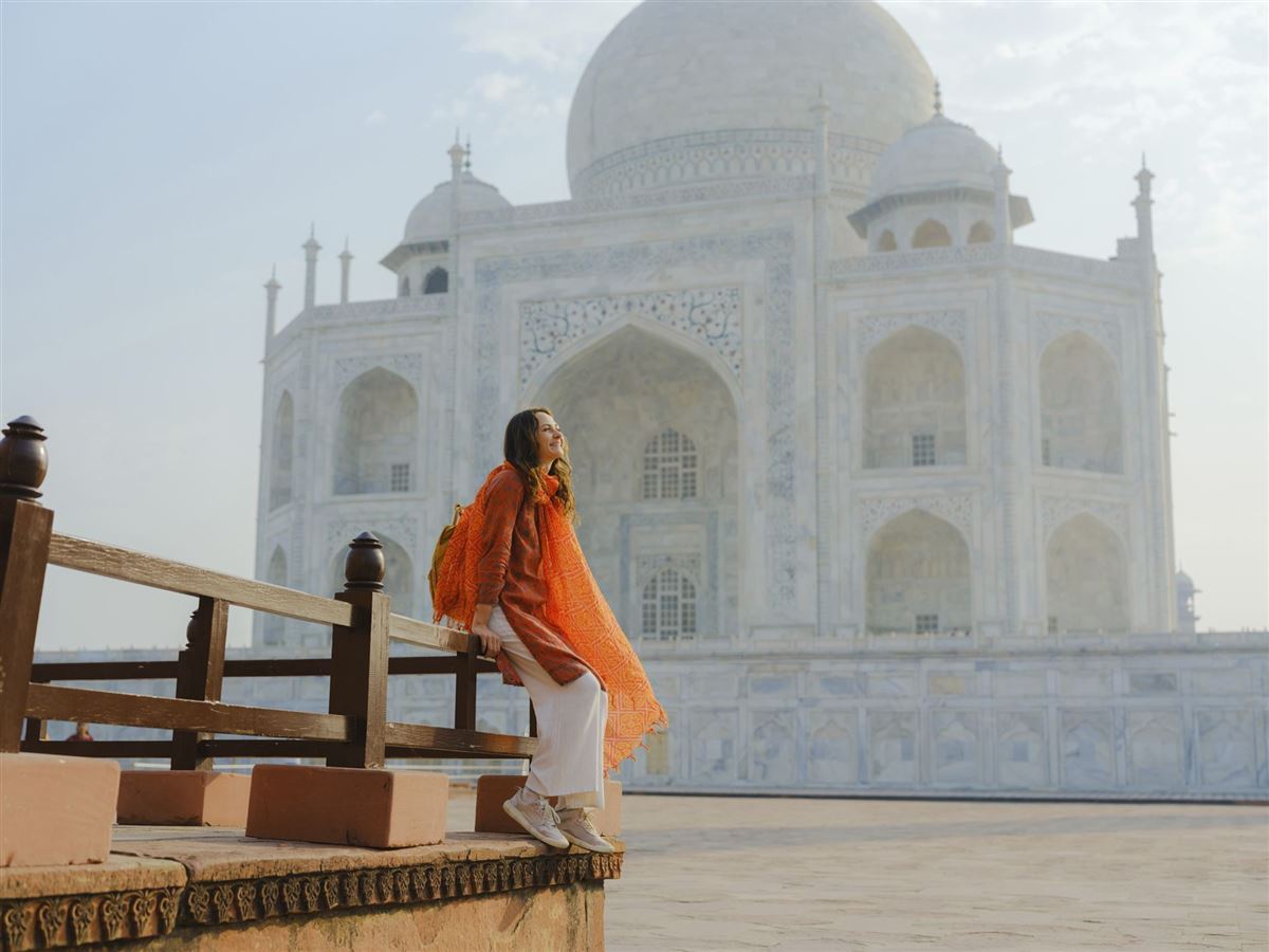 Taj Mahal in Agra, Indien