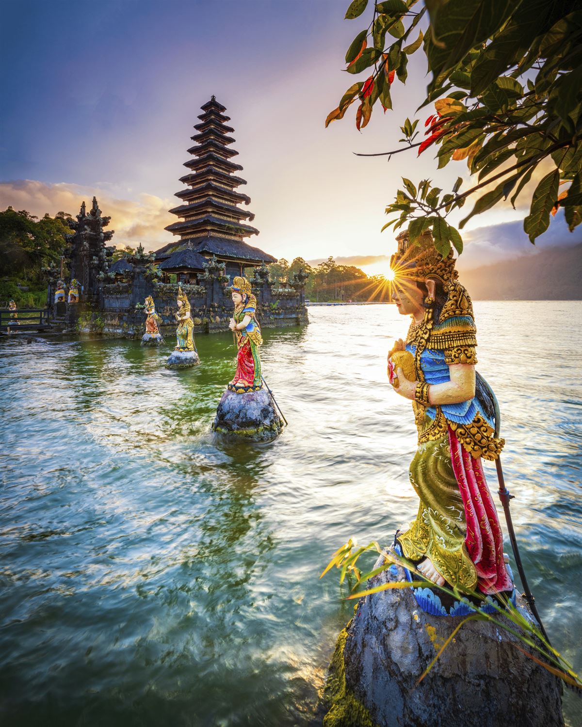 Wunderschöner Tempel in Bali