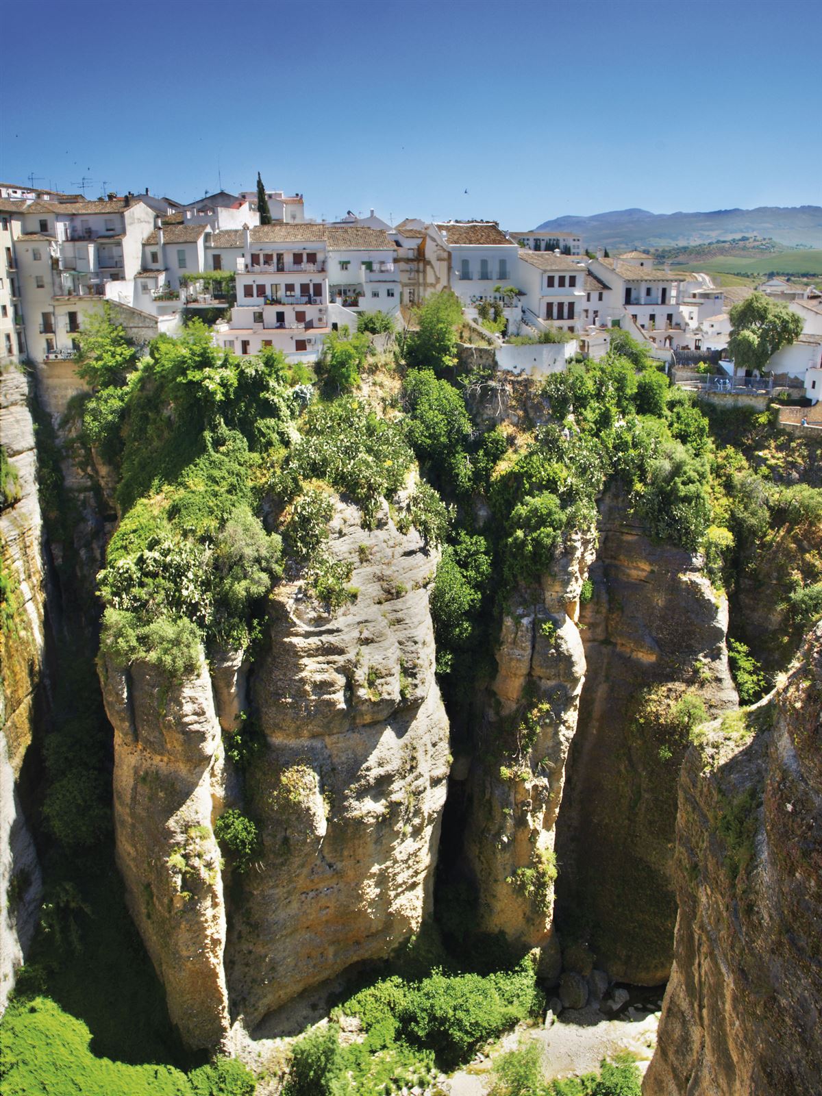 Ronda, hoch über einer Schlucht gelegen