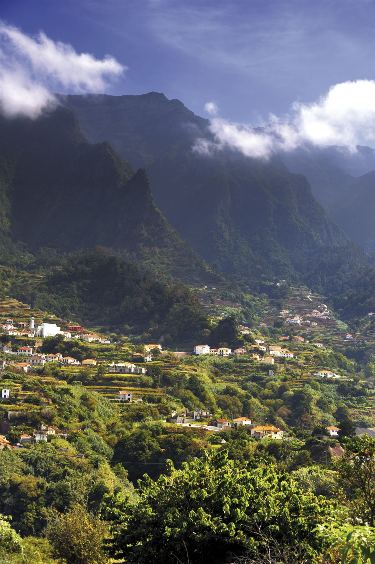 Bergdorf auf Madeira
