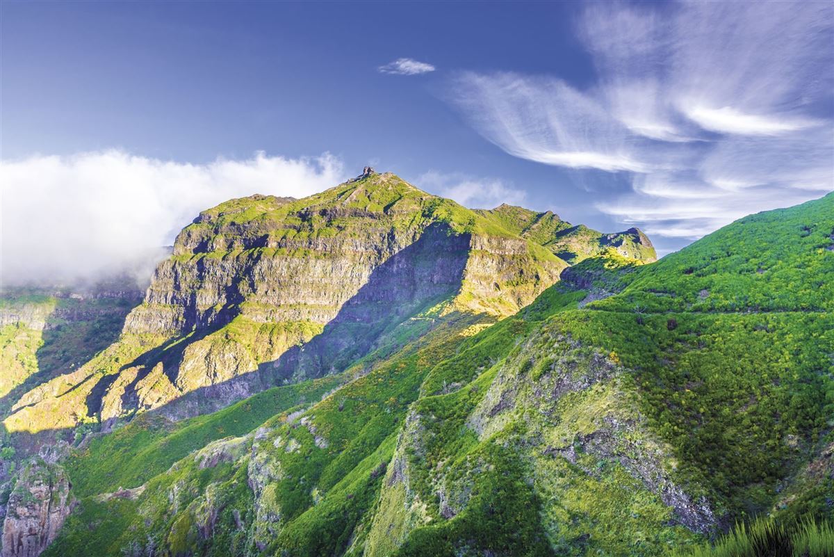 Herrlicher Blick auf den Pico Grande Madeiras
