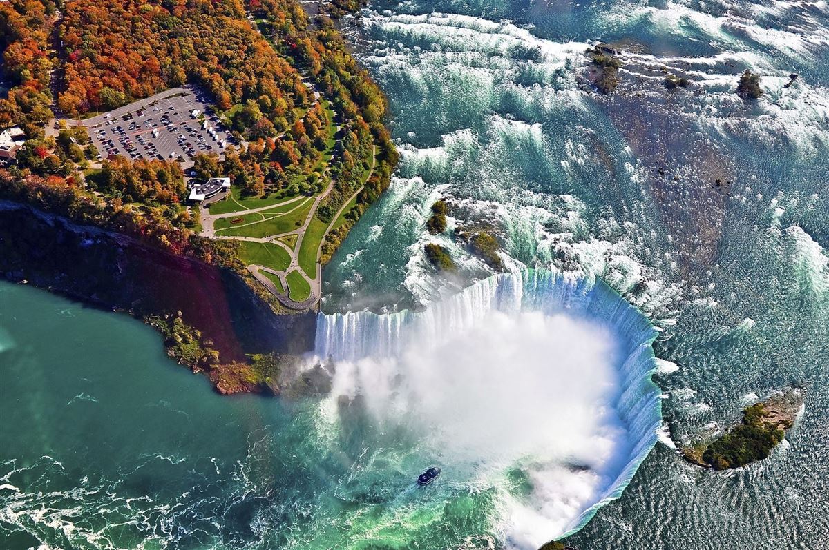 Die imposanten Niagarafälle
