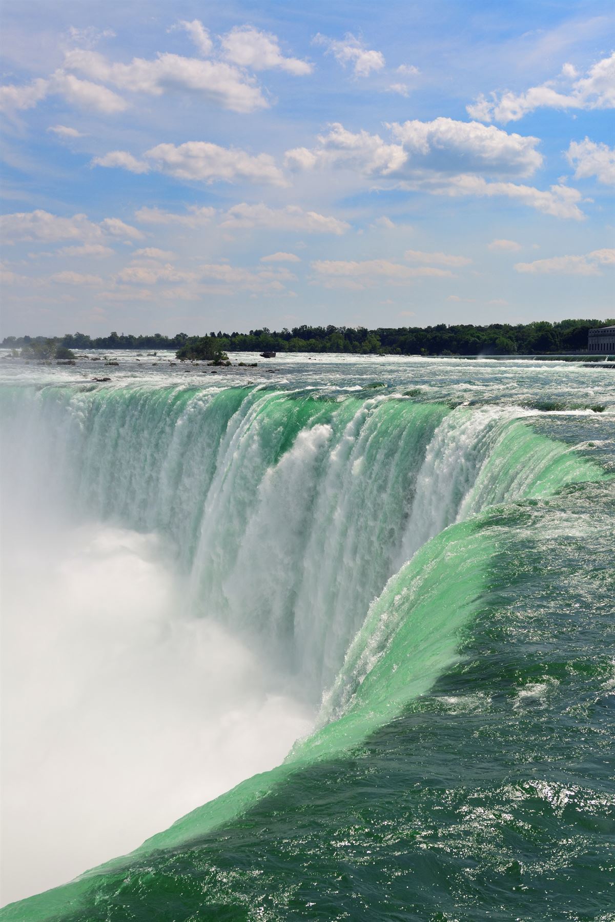die Hufeisenfälle sind Teil der Niagara Falls