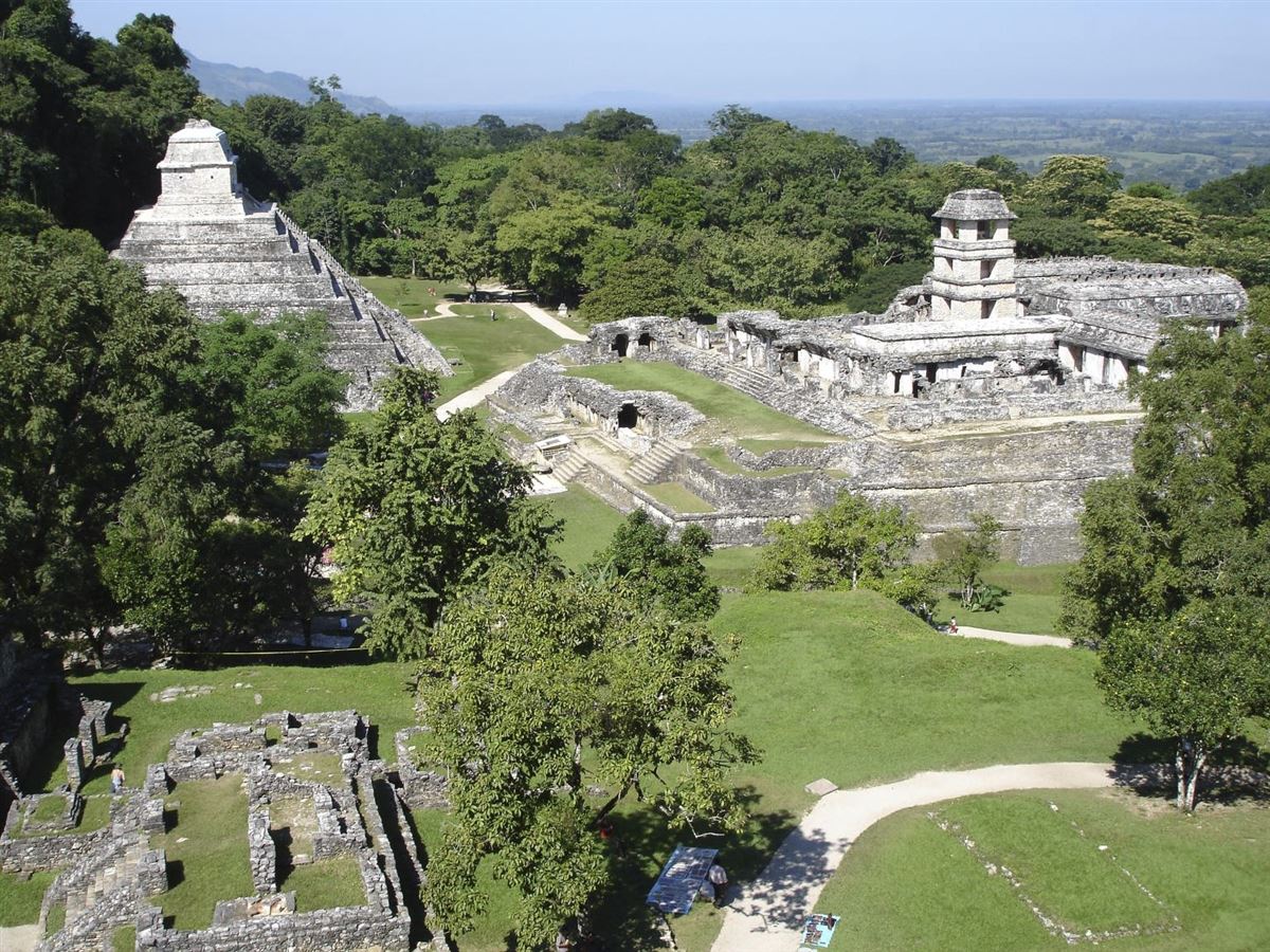 Inmitten des Urwalds von Yucatan: Palenque