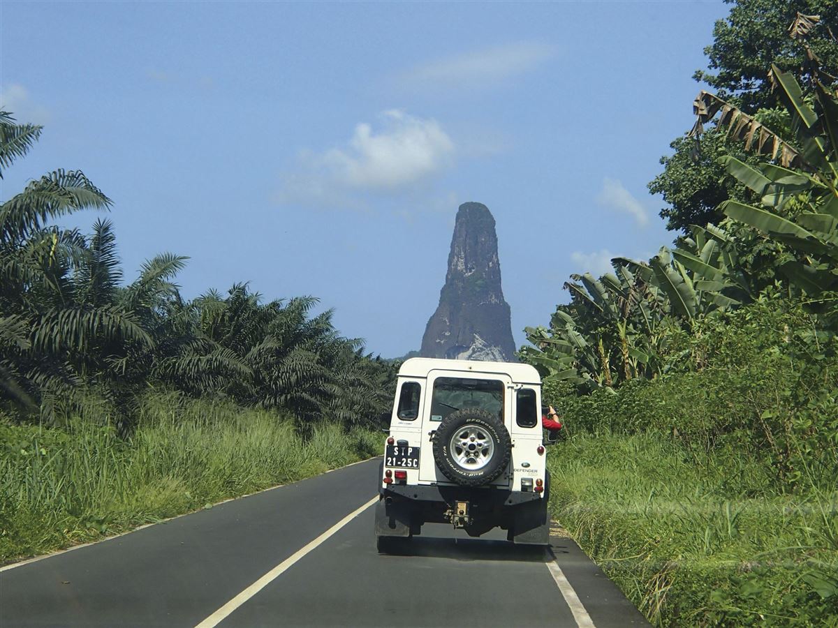 Blick auf den Pico Cao Grande