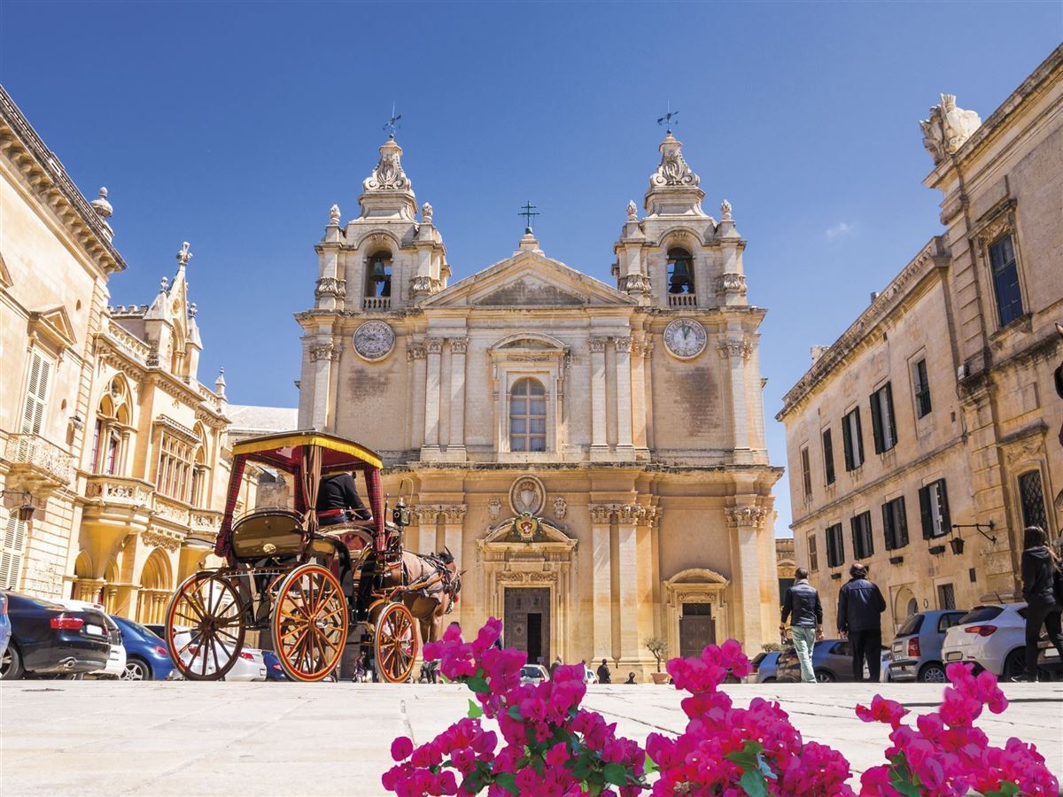 Die Kathedrale von Valetta