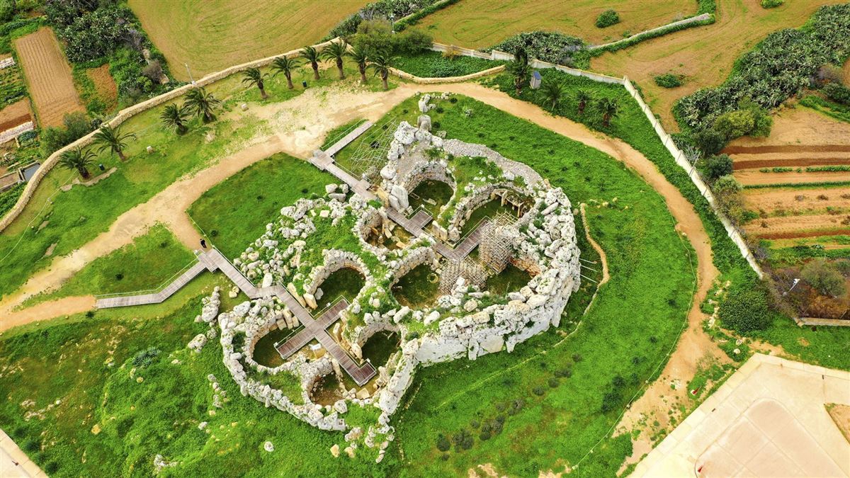Ggantija Temples, Xaghra, Gozo ©VisitMalta