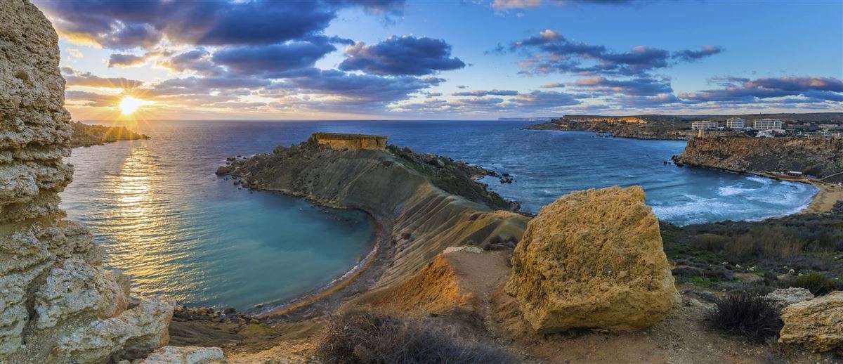 Golden Bay, Gozo ©VisitMalta