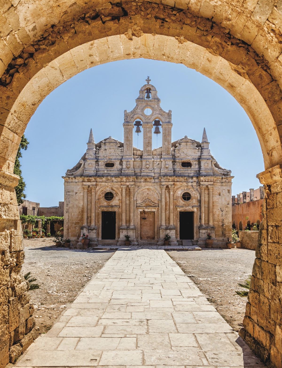 Alte Kloster hinter dem Arkadi-Kloster, Kreta