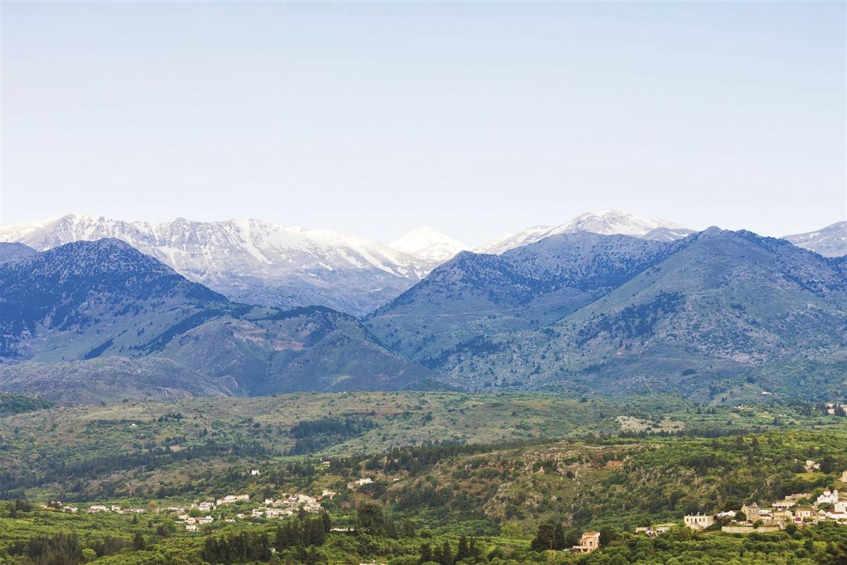Schöne Berglandschaft auf Kreta